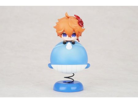 APEX Genshin Impact Chibi Chara Yurayura Stand Tartaglia Figure JAPAN OFFICIAL For Cheap