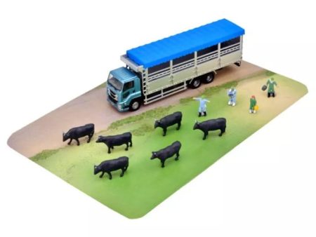 Truck Collection Livestock Transport Set A Livestock Figure JAPAN OFFICIAL on Sale