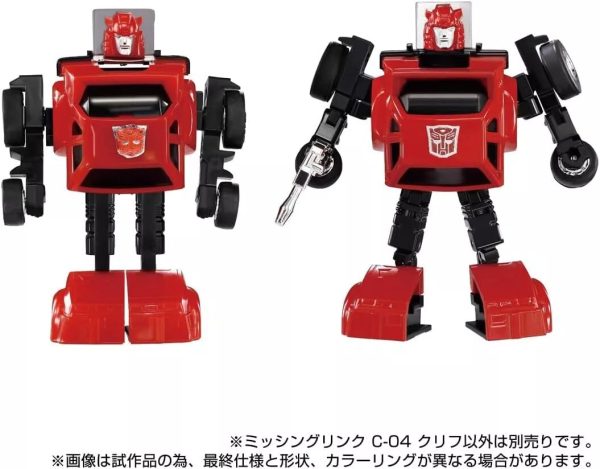 Takara Tomy Transformers Missing Link C-04 Cliff Action Figure JAPAN OFFICIAL Online Hot Sale