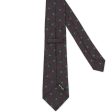 KITON Dark Blue-Green Medallion Seven Fold Silk Tie NEW Hot on Sale