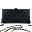 CHANEL Black Lambskin Cambon Double Sided Wallet Online Hot Sale