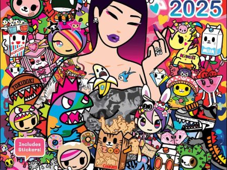 2025 Tokidoki Wall Calendar Discount