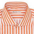 VANNUCCI Milano Multicolor Striped Twill Cotton Dress Shirt EU 38 NEW US 15 For Cheap