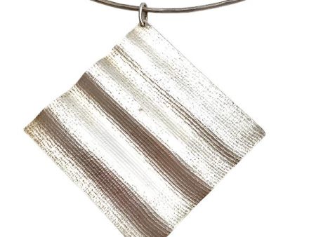 Hiroki Fukushima Fabric & Wave Necklace on Sale