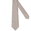 Kiton Light Gray Seven Fold Silk Tie NEW For Cheap