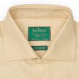 SIR BONSER for Vannucci Gold Fancy Check Royal Oxford Cotton Shirt EU 38 NEW US 15 Fashion