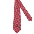 KITON Pink Geometric Seven Fold Silk Tie NEW Cheap