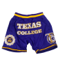 TEXAS  COLLEGE basketball Shorts PURPLE Hot on Sale