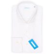 FORTYNINE White Twill Cotton Dress Shirt EU 42 NEW US 16.5 Supply