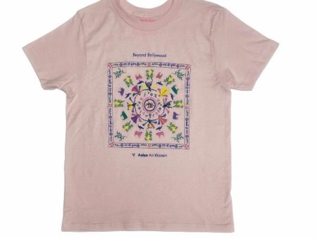 Beyond Bollywood Pink Cotton Youth Tee Cheap