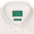 SIR BONSER for Vannucci White Twill Cotton French Cuff Dress Shirt EU 38 NEW US 15 on Sale