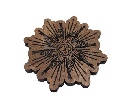 Psychedelic Sun Incense Holder For Cheap