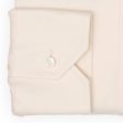 VANNUCCI Milano Beige Twill Cotton Dress Shirt EU 38 NEW US 15 Online Hot Sale