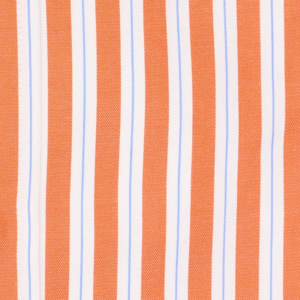 VANNUCCI Milano Multicolor Striped Twill Cotton Dress Shirt EU 38 NEW US 15 For Cheap