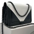 CHANEL Lambskin Tuxedo Boy Original Wallet on Chain Supply