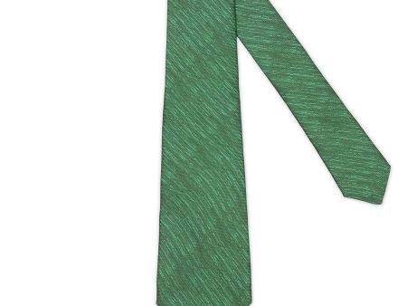 KITON Dark Green Seven Fold Silk Tie NEW Online now