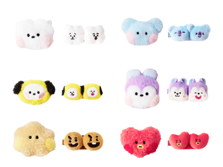 BT21 Hair Clips Hot on Sale