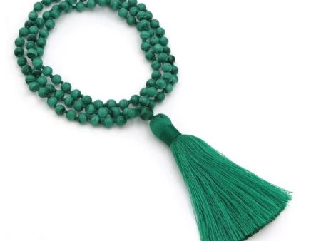 Knotted Gemstone Mala For Discount