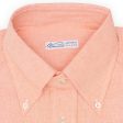 VANNUCCI Milano Coral Chambray Casual Shirt EU 39 NEW US 15.5 Sale