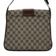 GUCCI Brown GG Supreme Coated Canvas Shoulder Bag For Cheap