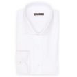 VANNUCCI Milano White Cotton Dress Shirt EU 45 NEW US 18 Online