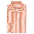 VANNUCCI Milano Multicolor Striped Twill Cotton Dress Shirt EU 38 NEW US 15 For Cheap