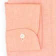 VANNUCCI Milano Coral Chambray Casual Shirt EU 39 NEW US 15.5 Sale