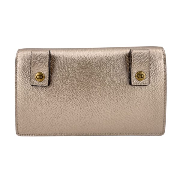 DIOR Gold Leather Saddle Waist Bag & Belt Discount