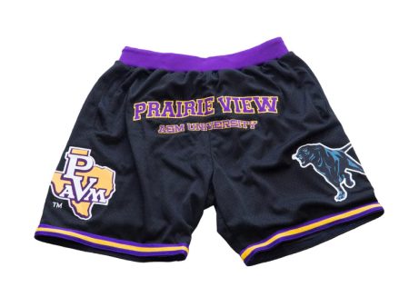 PVAMU BASKETBALL SHORTS BLACK Sale