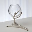 Twig Vase Holder Nickel on Sale