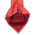 Kiton Red-White Floral Seven Fold Silk Tie NEW Online Sale