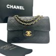 CHANEL Black Quilted Lambskin Small Classic Double Flap Bag Hot on Sale