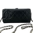 CHANEL Black Lambskin Cambon Double Sided Wallet Online Hot Sale