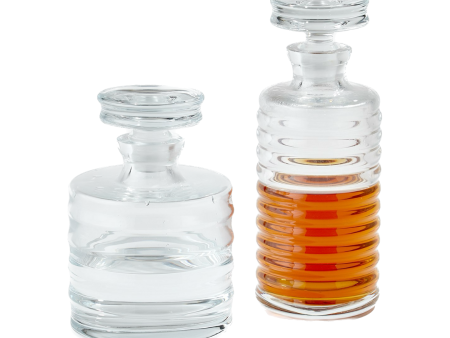 Ribbed Decanter Sale