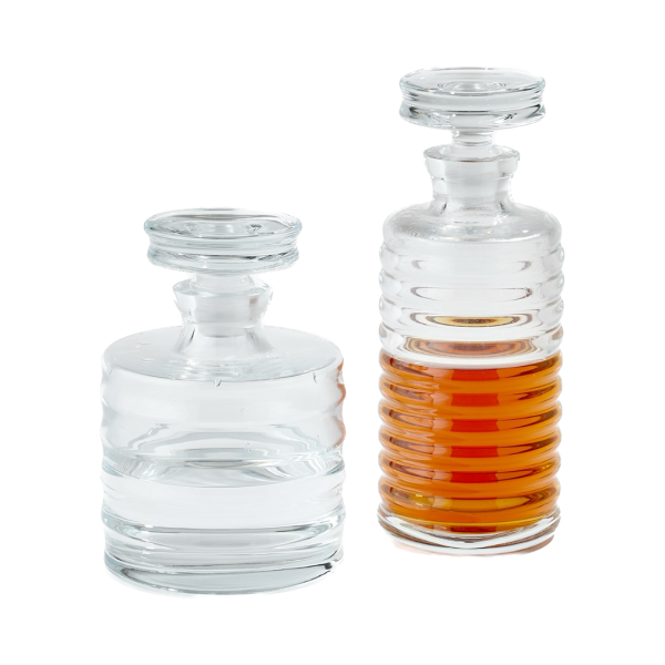 Ribbed Decanter Sale