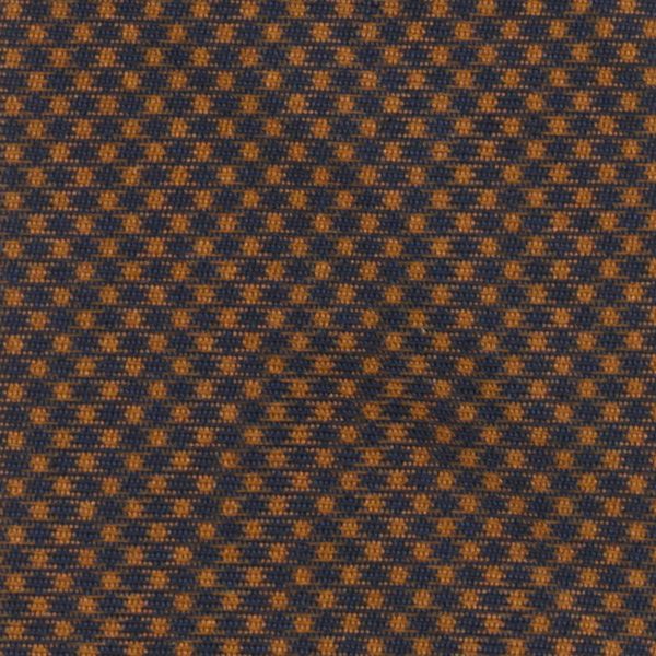 KITON Brown Plaid Seven Fold Cotton-Wool Tie NEW Fashion