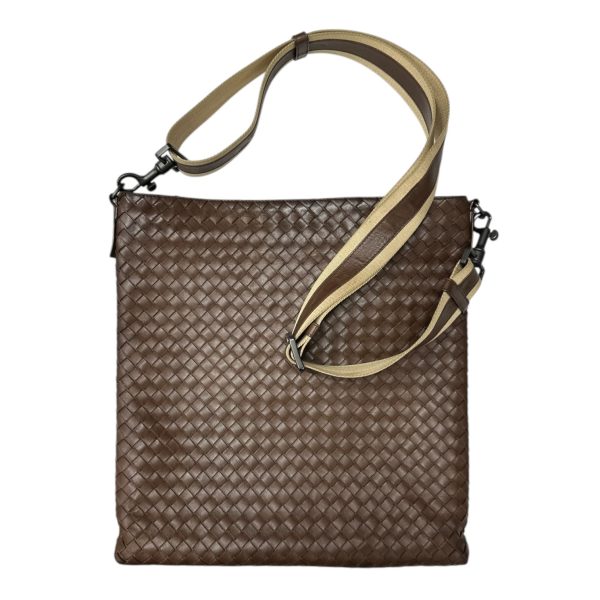 BOTTEGA VENETA Leather Nappa Intrecciato Crossbody Messenger Bag Online