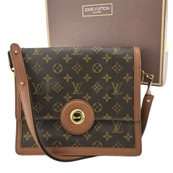 LOUIS VUITTON Monogram Raspail Shoulder Crossbody Bag Supply