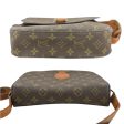 LOUIS VUITTON Monogram Coated Canvas and Vachetta Leather Saint Cloud GM Crossbody Bag Supply