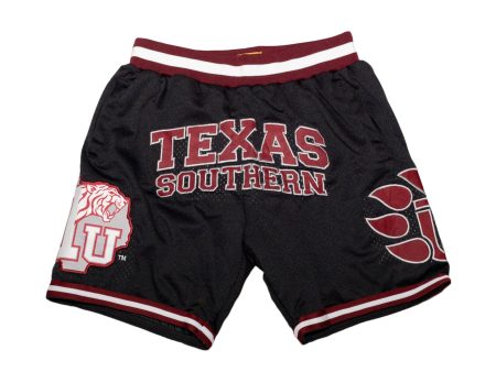 Texas Southern BASKETBALL SHORTS Black 1.0 Hot on Sale