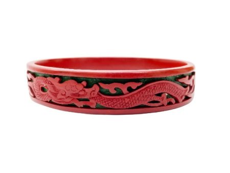 Vintage Cinnabar Bangle Online