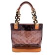 LOUIS VUITTON Monogram Transparent Cabas PM Cheap