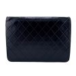 CHANEL Black Lambskin Classic Single Flap Chain Bag on Sale