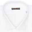 VANNUCCI Milano White Cotton Dress Shirt EU 47 NEW US 19 Online Sale