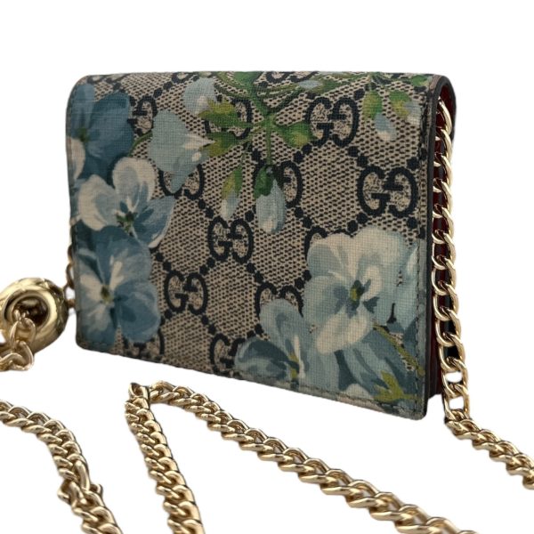 GUCCI Blooms Compact Wallet with Adjustable Chain Cheap