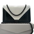 CHANEL Lambskin Tuxedo Boy Original Wallet on Chain Supply