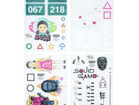 Squid Game Sticker Decals Supply