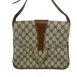 GUCCI Brown GG Supreme Coated Canvas Shoulder Bag For Cheap