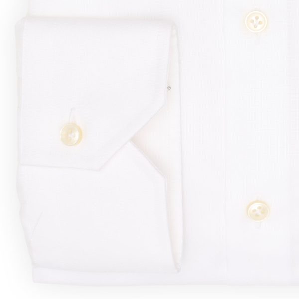 VANNUCCI Milano White Cotton Dress Shirt EU 47 NEW US 19 Online Sale