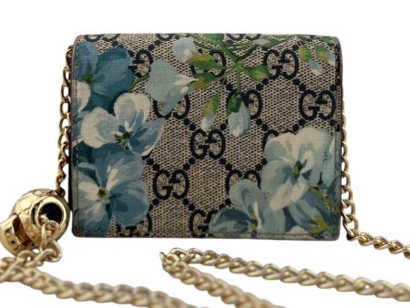 GUCCI Blooms Compact Wallet with Adjustable Chain Cheap